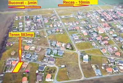 Teren Construcții intravilan de 583 mp, în Bucovăț (Remetea Mare) - 1