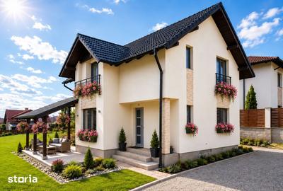 Casă cu 4 camere cu Teren 500 Mp în Sâncraiu de Mureș