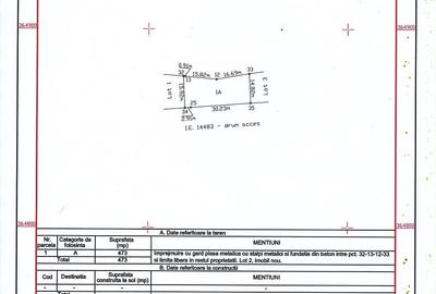 Teren Construcții intravilan de 473 mp, în Albota - 7