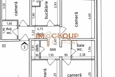 Apartament cu 4 camere decomandat în Dacia - 1