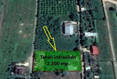 Teren Construcții intravilan de 2300 mp, în Țegheș