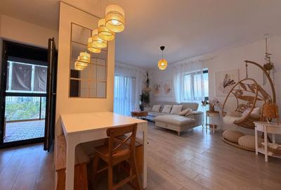 Apartament cu 5 camere, mobilat în Domenii