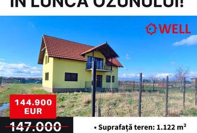 Casă cu 4 camere cu Teren 1122 Mp în Lunca Ozunului