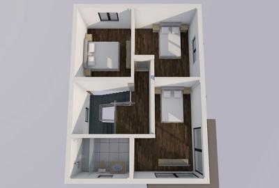 Casă cu 3 camere în Central - 3