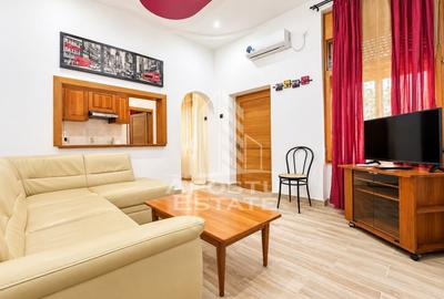 Apartament cu 2 camere decomandat, mobilat în Ultracentral