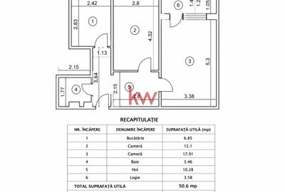 Apartament cu 2 camere decomandat, mobilat în Tătărași - 11