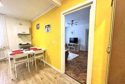 Apartament cu 2 camere semidecomandat, mobilat în Take Ionescu