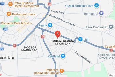 Apartament cu 2 camere semidecomandat, mobilat în Central