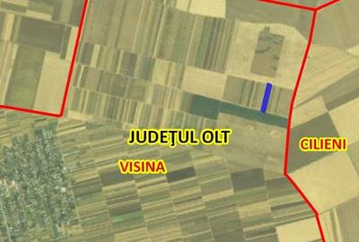 Teren de 34200 mp, în Vișina