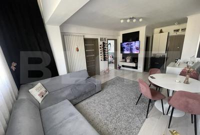 Apartament cu 3 camere decomandat, mobilat în Nufărul