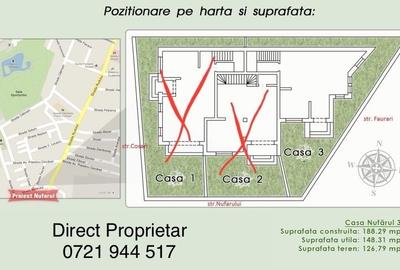 Casă cu 3 camere în Central