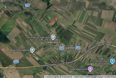 Teren de 10000 mp, în Ghercești