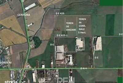 Teren de 45000 mp, în Central