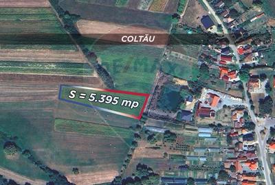 Teren de 902 mp, în Coltău
