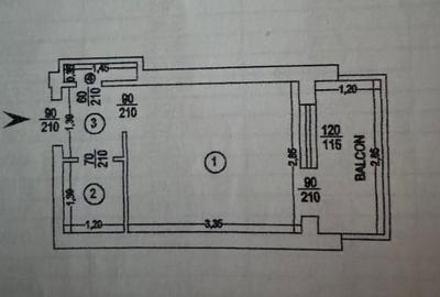 Garsonieră semidecomandată în Palat - 12