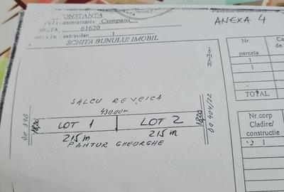 Teren de 4000 mp, în Cumpăna