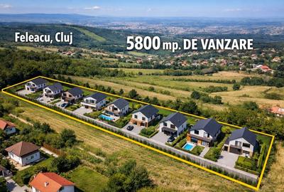 Teren agricol intravilan de 5800 mp, în Feleacu - 1