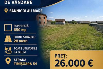 Teren de 650 mp, în Central