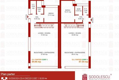 Duplex cu 5 camere cu Canalizare în Dumbrăvița - 22