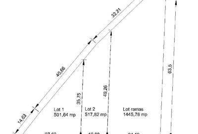 Teren Construcții intravilan de 500 mp, în Vlădiceasca - 2