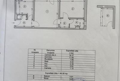Apartament cu 2 camere semidecomandat în Tomis Nord - 6