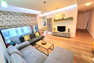 Apartament cu 2 camere semidecomandat, mobilat în Herăstrău