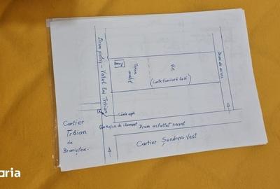 Teren de 2780 mp, în Șendreni