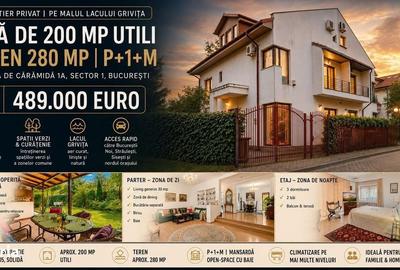 Casă cu 4 camere în Grivița
