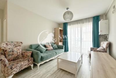Apartament cu 2 camere semidecomandat, mobilat în Bună Ziua