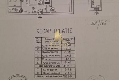 Apartament cu 2 camere decomandat în Floreasca
