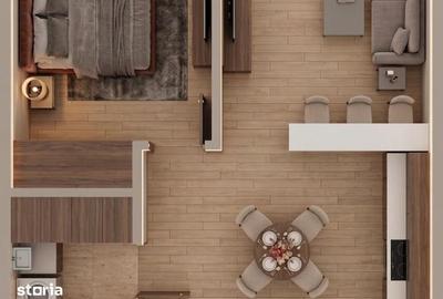 Apartament cu 2 camere în Tătărași