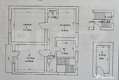 Casă cu 4 camere cu Teren 200 Mp în Odoreu - 1