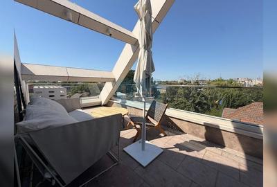 Penthouse cu 3 camere, mobilat în Central - 12