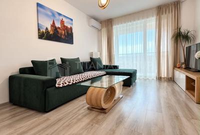 Apartament cu 2 camere decomandat, mobilat în Tractorul