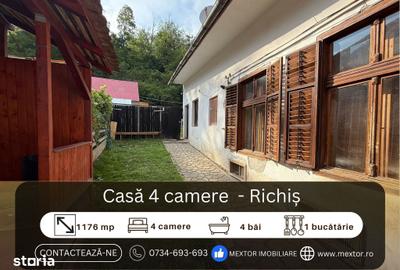 Casă cu 4 camere cu Teren 1176 Mp în Biertan