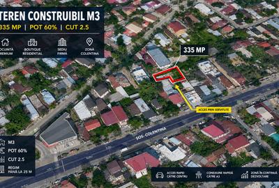 Teren Construcții intravilan de 335 mp, în Colentina
