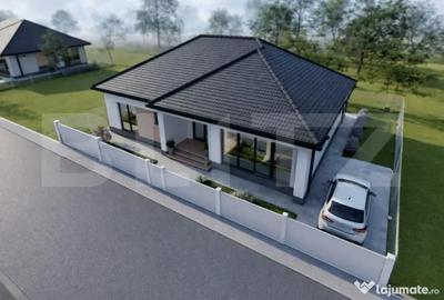 Casă cu 4 camere cu Teren 374 Mp în Micești