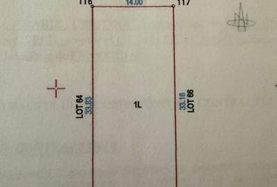 Teren de 469 mp, în Valu lui Traian
