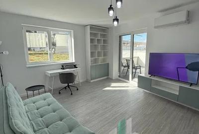 Apartament cu 2 camere semidecomandat, mobilat în Iris
