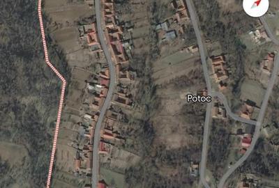Teren de 1500 mp, în Potoc