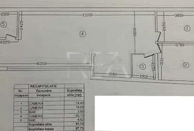 Apartament cu 3 camere semidecomandat, mobilat în Matei Voievod - 8