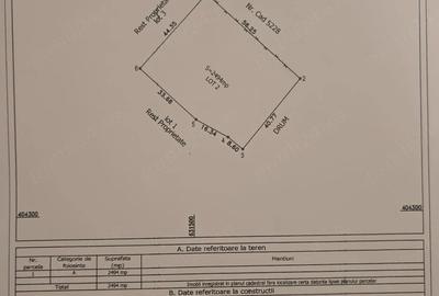 Teren de 2700 mp, în Merei