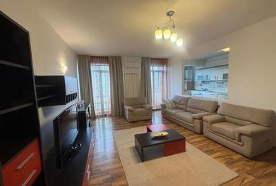 Apartament cu 3 camere semidecomandat, mobilat în Herăstrău