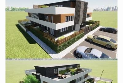 Duplex cu 4 camere cu Canalizare în Florești - 1