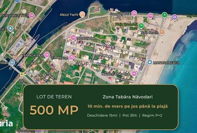 Teren de 500 mp, în Nord