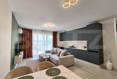 Apartament cu 2 camere decomandat, mobilat în Central