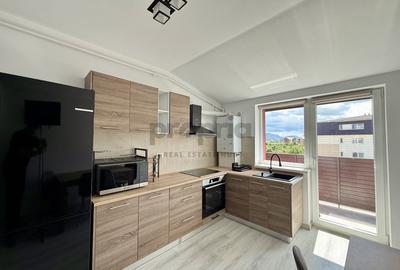 Apartament cu 2 camere, mobilat în Sânpetru