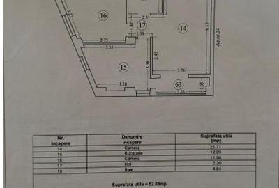 Apartament cu 2 camere în Palazu Mare - 7