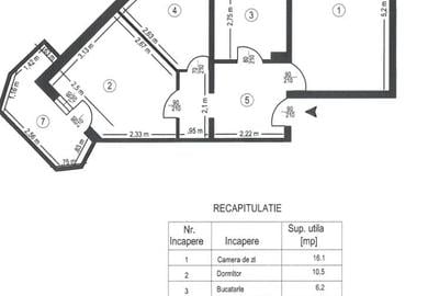 Apartament cu 2 camere decomandat în Central - 2