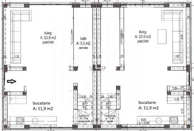Duplex cu 4 camere cu Canalizare în Cisnădie - 3